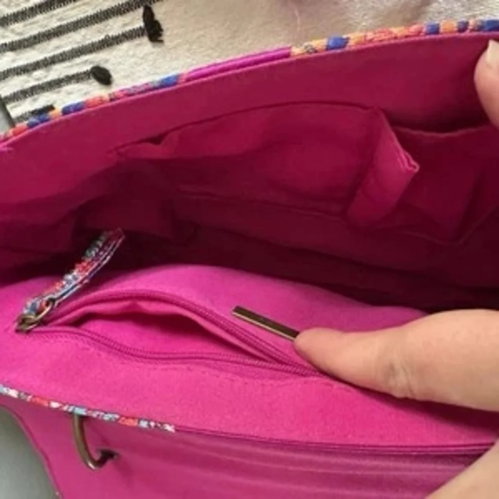 Floral Pink Designer Handbag - Picture 4 of 5